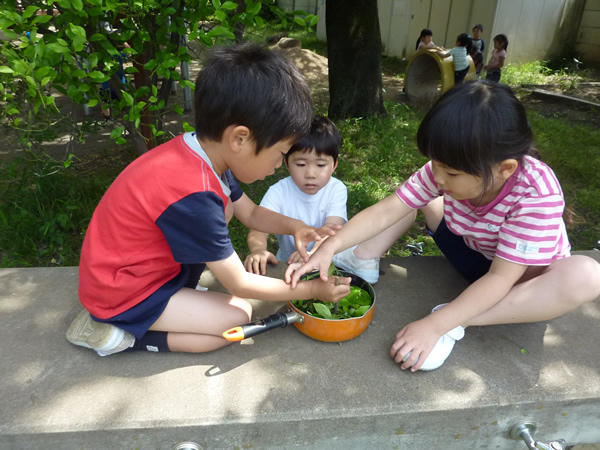 各学年で大切にしていること 4歳児